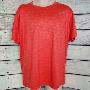 Nike Dri-Fit Training T-Shirt Men’s XL Red Performance Tee